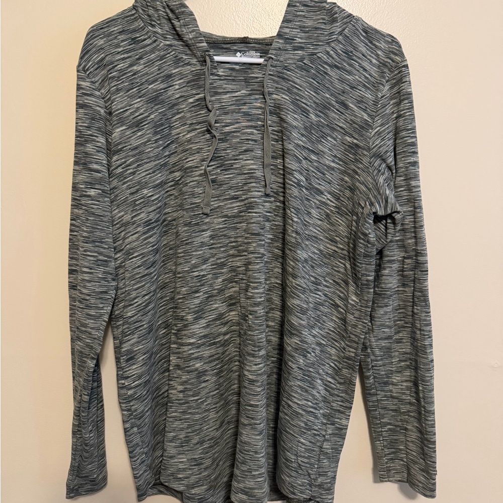 Columbia Gray Hooded Sweatshirt